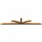 Ekena Millwork Richland Timber Gable Bracket, Western Red Cedar, 108"W x 22"H x 3 1/2"D x 3 1/2"F, 5/12 Pitch GBW108X22X0404RIC00SWR - alternate 5